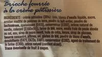 Mängden socker i Chinois Crème Pâtissière