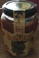 Mängden socker i Confiture banane