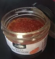 Mängden socker i Oeuf de saumon