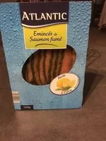 Mängden socker i Émincé de saumon fumé aneth et citron