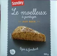 Mängden socker i Le moelleux à partager aux noix