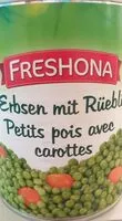 Mängden socker i Petits pois avec carottes