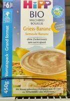 Mängden socker i semoule banane