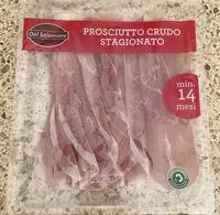 Mängden socker i Prosciutto crudo