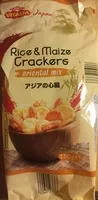 Mängden socker i Rice & Maize Crackers - oriental mix