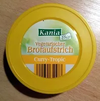 Mängden socker i Vegetarischer Brotaufstrich Curry-Tropic