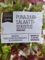 Mängden socker i Punajuurisalaattisekoitus