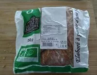 Mängden socker i Pavé céréales bio