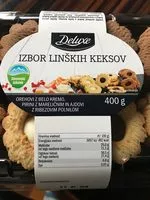 Mängden socker i Izbor Linskih Keksov