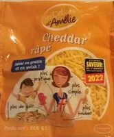 Mängden socker i Cheddar râpé