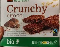 Mängden socker i Naturaplan Crunchy Choco