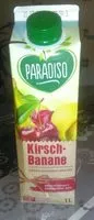 Mängden socker i Kirsch - Banane Saft 1L,Kirschen Bananen Nektar