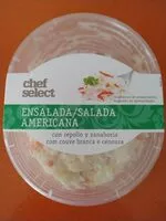 Mängden socker i Ensalada americana