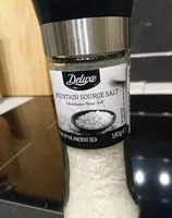Mängden socker i Mountain source salt