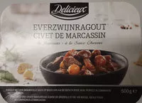 Mängden socker i Civet de marcassin sauce chasseur