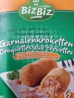 Mängden socker i Bizbiz croquette crevettes