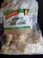 Mängden socker i Choux-fleurs surgelés