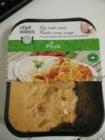 Mängden socker i Chef Select - Poulet curry rouge