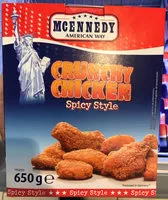 Mängden socker i Crunchy Chicken Spicy Style