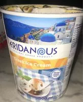Mängden socker i Ice cream with honey syrup