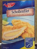 Mängden socker i Schollenfilet mit Käsesauce und Schinken