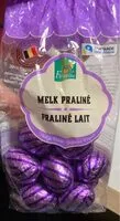 Mängden socker i Praliné Lait