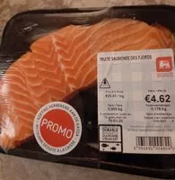 Mängden socker i Truite saumonée des fjords