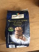 Mängden socker i Pasticcini con Ripieno al Cacao