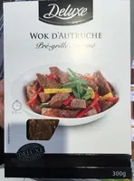 Mängden socker i Wok d'Autruche pré-grillé mariné