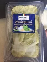 Mängden socker i Medaglioni Basilic,Ricotta & Pignons de pain