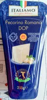 Mängden socker i Pecorino Romano DOP