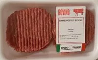 Mängden socker i Hamburger Di Bovino