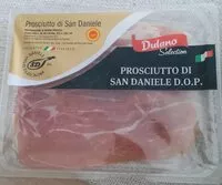 Mängden socker i Prosciutto di San Daniele D.O.P