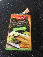 Mängden socker i Filets de maquereaux huile d’olive