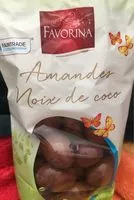 Mängden socker i Amandes Noix de Coco