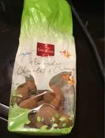 Mängden socker i Amandes chocolat et creme