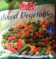 Mängden socker i Mixed vegtables