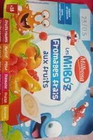 Mängden socker i Fromage frais aux fruits
