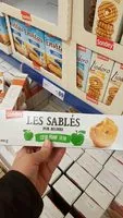 Mängden socker i Les sablés pur beurre coeur pomme tatin 