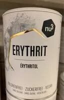 Mängden socker i Érythritol