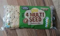 Mängden socker i 4 Multiseed Sandwich Slims