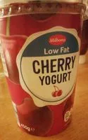 Mängden socker i Cherry yogurt