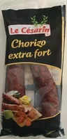 Mängden socker i Chorizo extra fort
