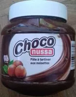 Mängden socker i Pâte à tartiner au noisettes