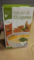 Mängden socker i Velouté de 10 legumes