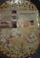 Mängden socker i Flammekueche