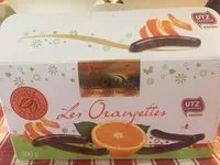 Mängden socker i Les Orangettes - Ecorces d'oranges confites enrobées de chocolat noir