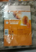 Mängden socker i 30 Œufs Frais Calibre Moyen