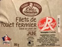 Mängden socker i Filets de poulet fermier jaune