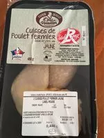 Mängden socker i Cuisses de Poulet fermier jaune